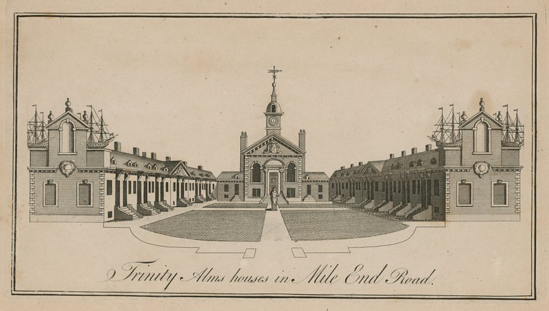 Les maisons de charité de la Trinité sur Mile End Road - English School