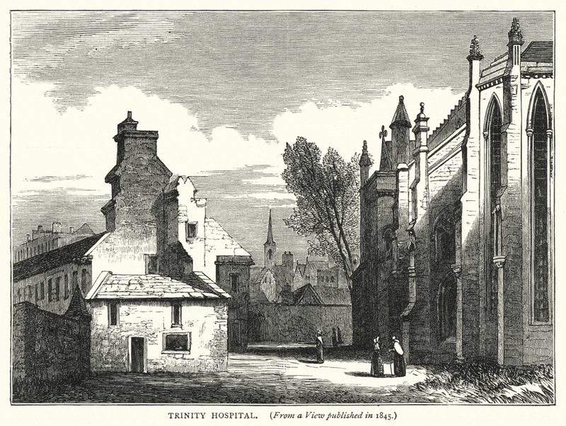 Hôpital de la Trinité (gravure) - English School