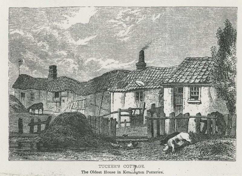 Tuckers Cottage, la plus ancienne maison de Kensington Potteries - English School