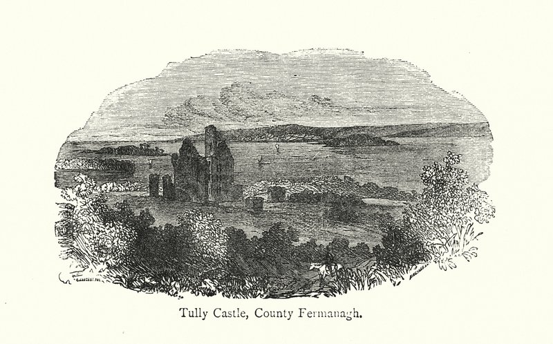 Château de Tully, Comté de Fermanagh - English School