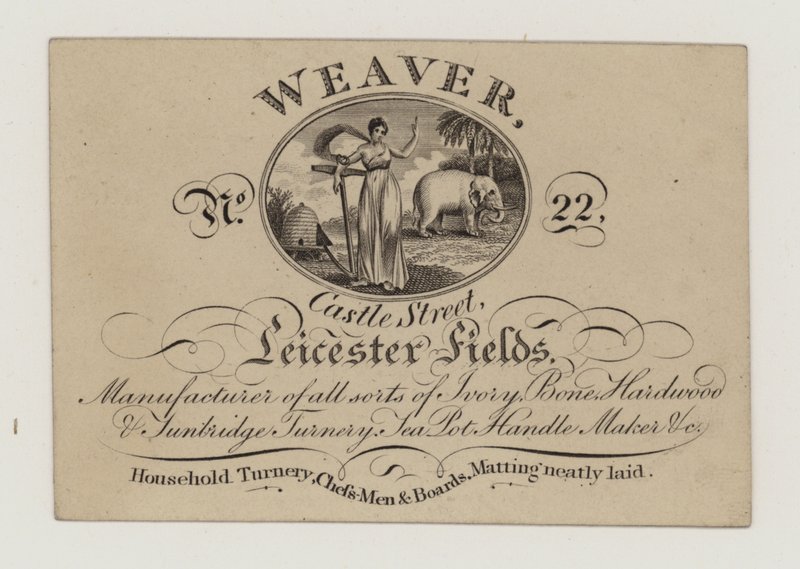 Tourneur, Weaver - English School
