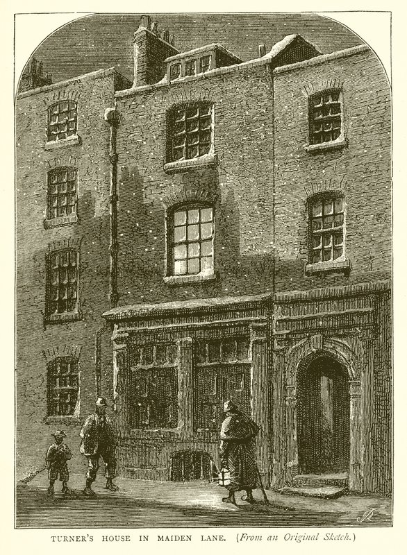 Maison de Turner dans Maiden Lane - English School
