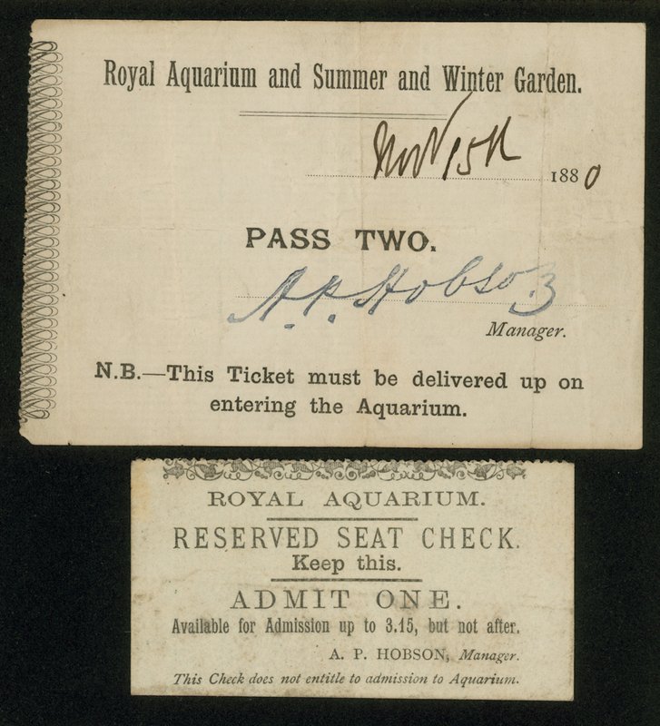 Deux billets pour l