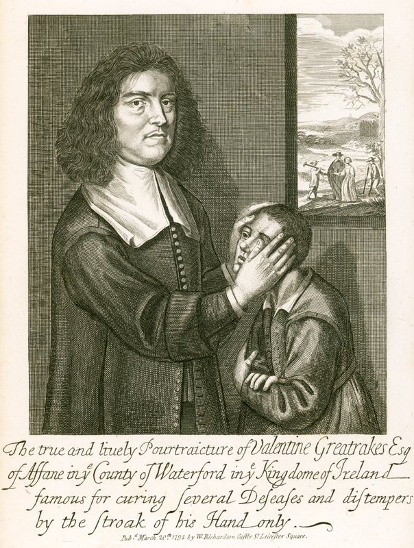 Valentine Greatrakes - English School