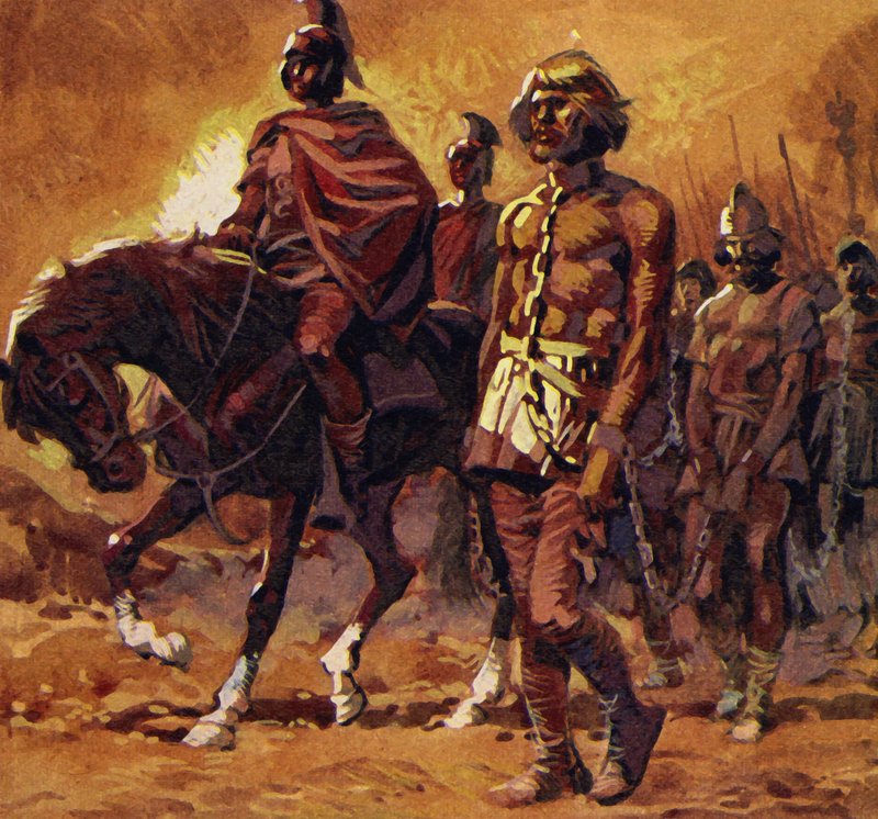 Vercingétorix a revêtu sa plus belle armure et s