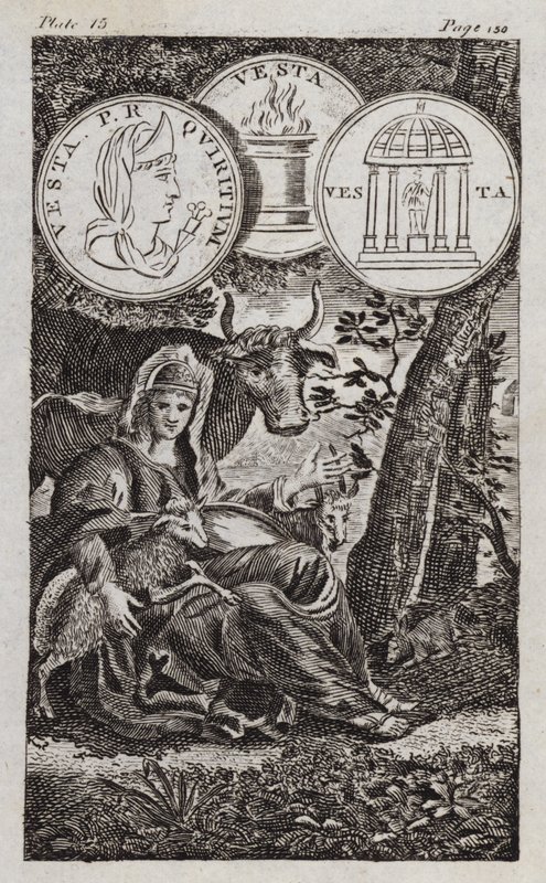 Vesta (gravure) - English School