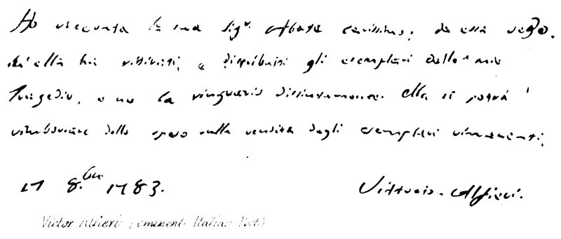 Victor Alfieri - English School