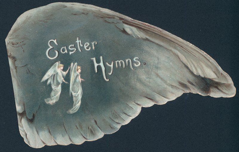 Carte de Pâques victorienne - Hymnes de Pâques - English School