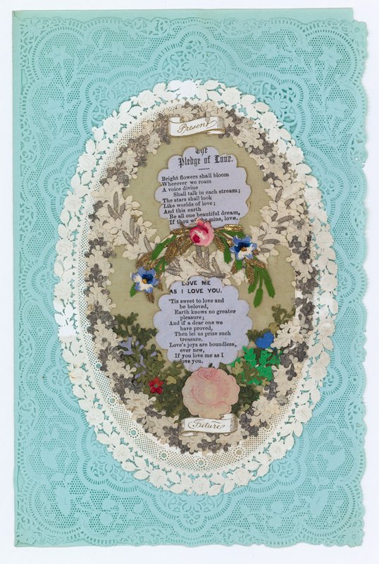 Carte de Saint-Valentin victorienne - English School