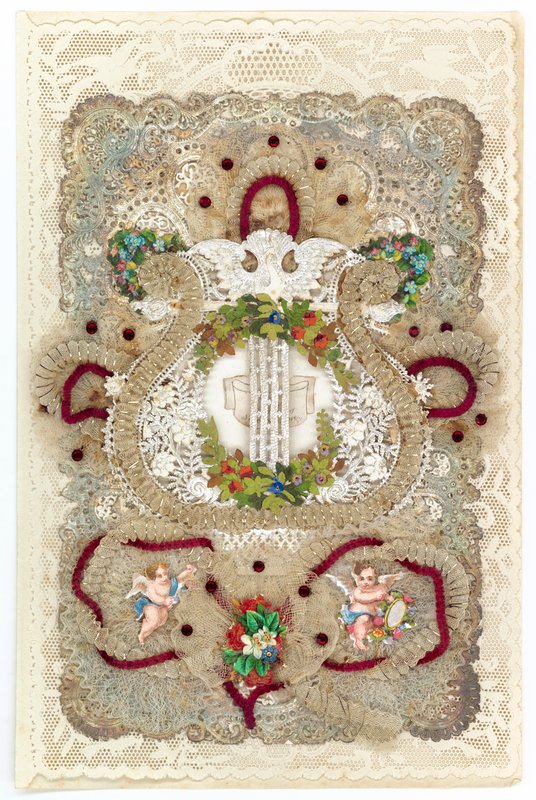 Carte de Saint-Valentin victorienne - English School