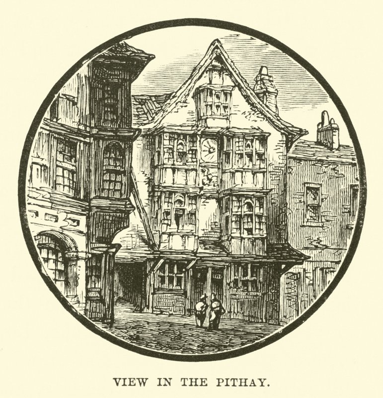 Vue dans le Pithay - English School