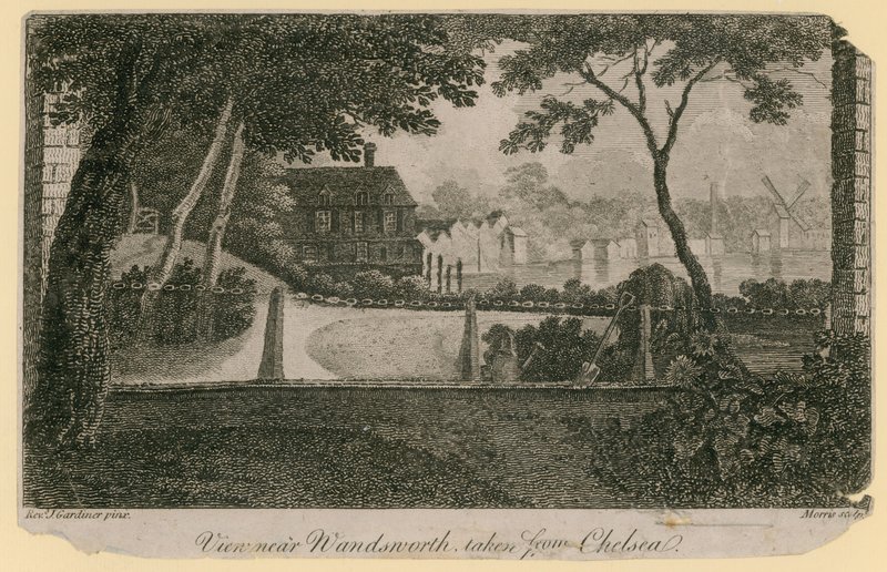 Vue près de Wandsworth depuis Chelsea - English School