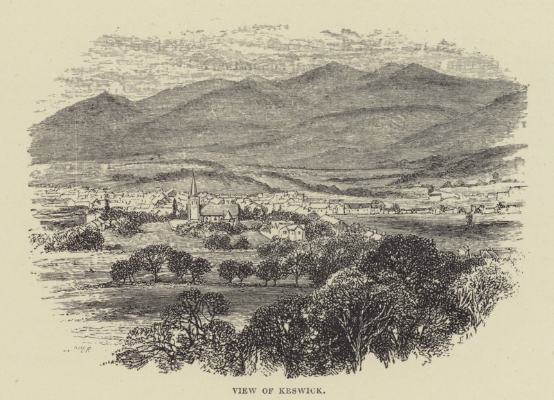 Vue de Keswick - English School