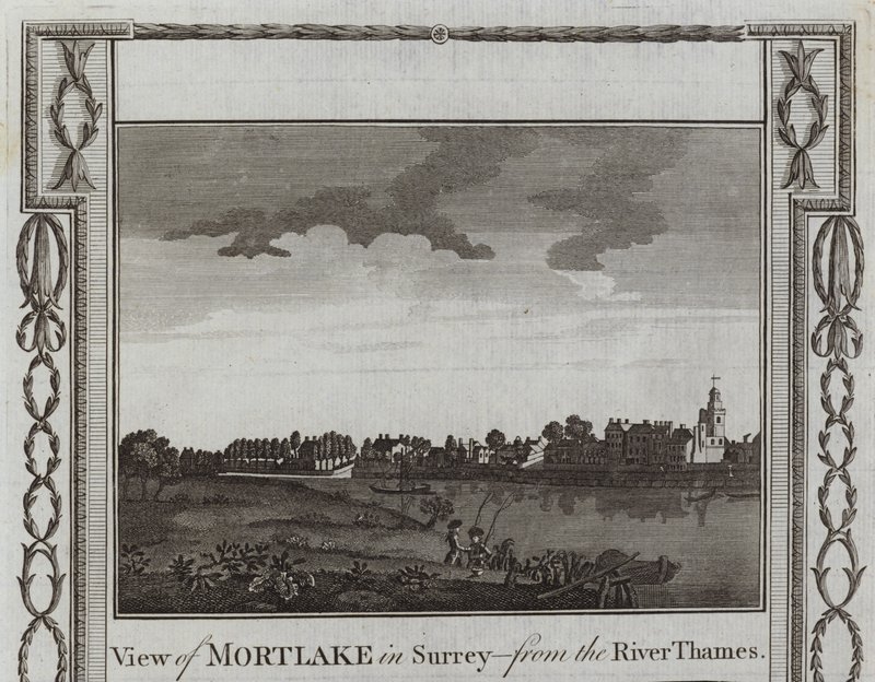 Vue de Mortlake - English School