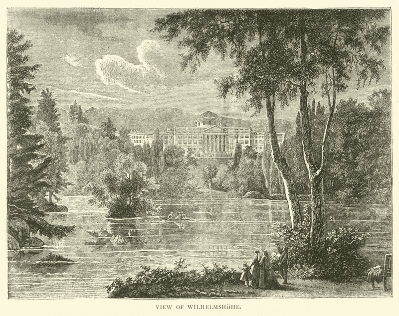 Vue de Wilhelmshöhe, septembre 1870 - English School