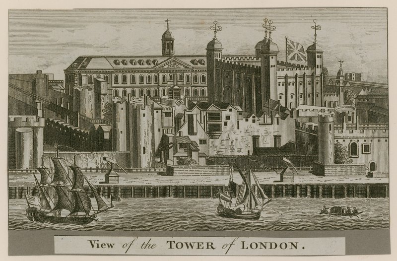 Vue de la Tour de Londres - English School