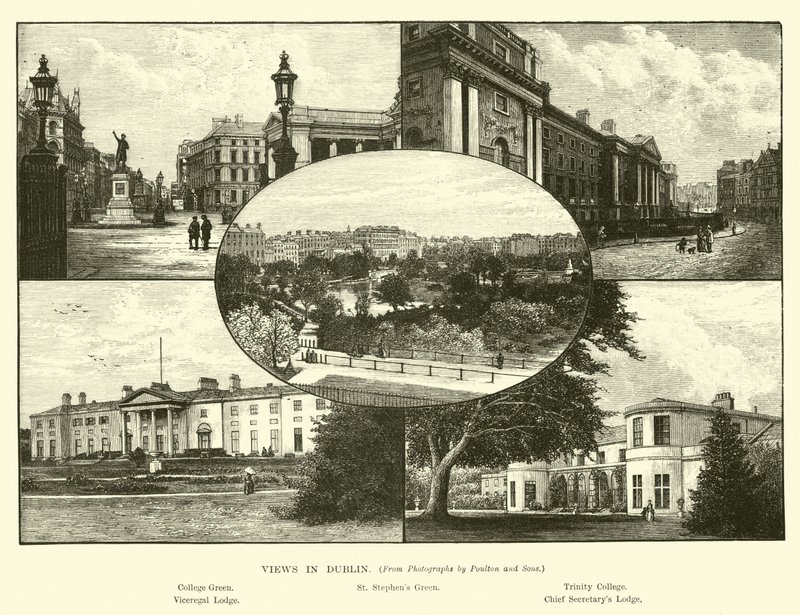 Vues de Dublin - English School