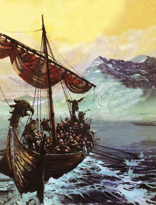 Navire viking - English School