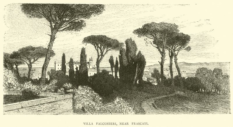 Villa Falconieri, près de Frascati - English School