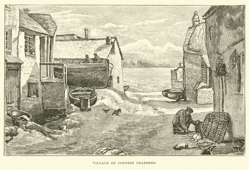 Village de pêcheurs de crabes de Cornouailles - English School