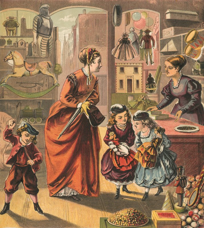 Visite à la boutique de jouets - English School