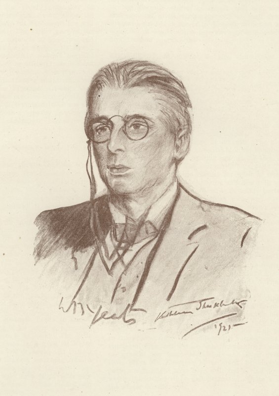 W B Yeats, poète irlandais - English School