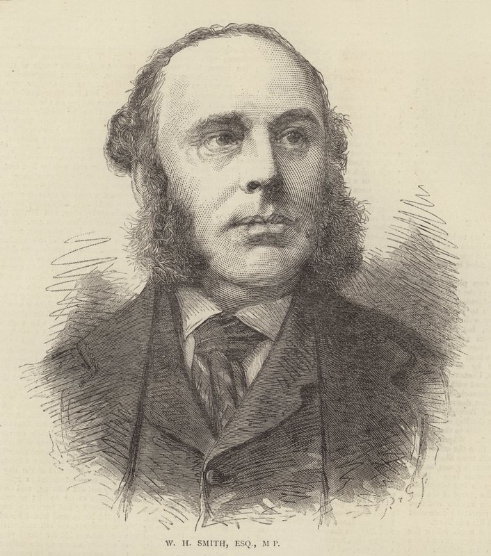 W H Smith, Esquire, MP (gravure) - English School