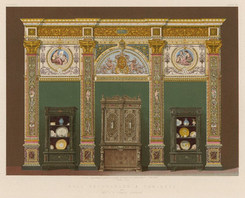 Décoration murale et cabinets - English School