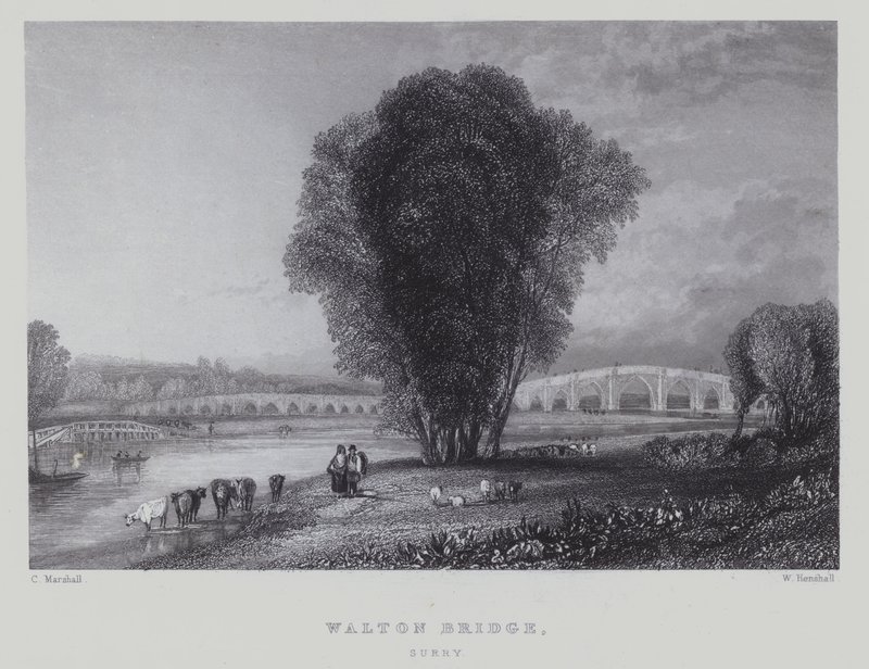 Pont de Walton, Surrey - English School