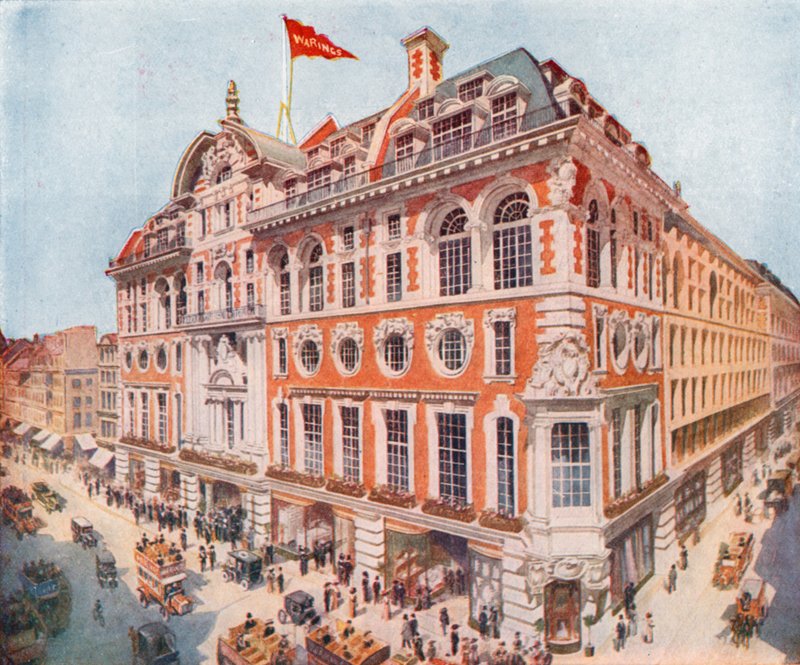 Waring and Gillow à Oxford Street - English School