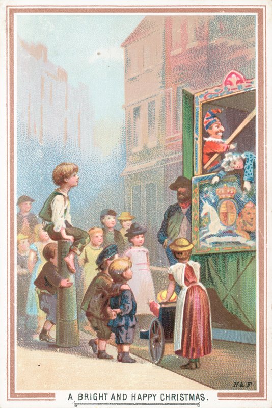 Regarder un spectacle de Punch et Judy - English School