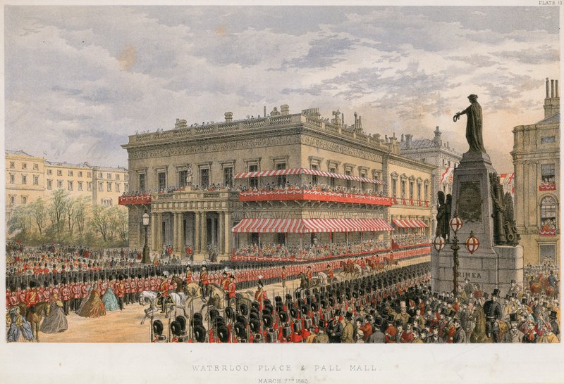 Waterloo Place et Pall Mall - English School
