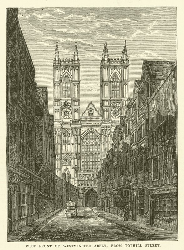 Façade ouest de l
