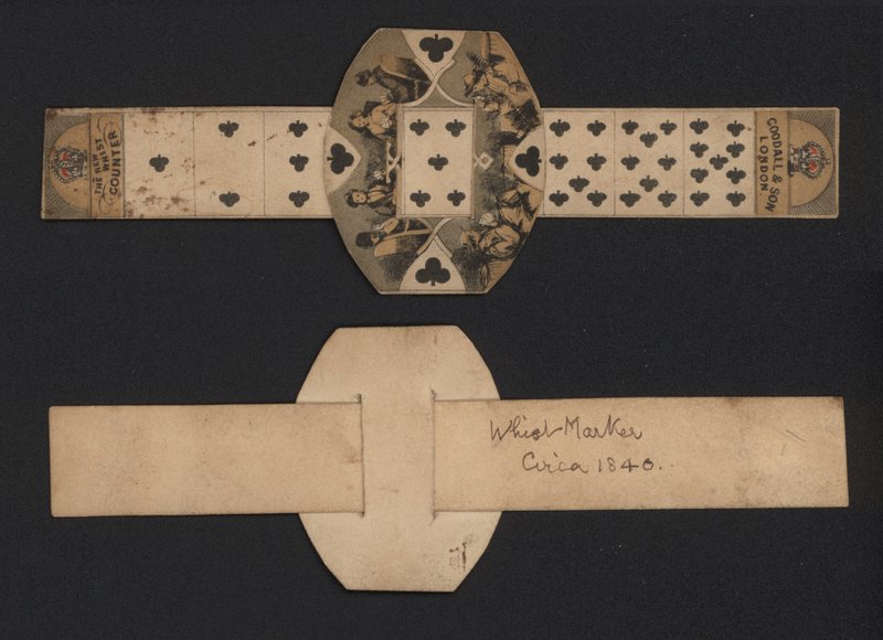 Compteur de whist, vers 1840 - English School