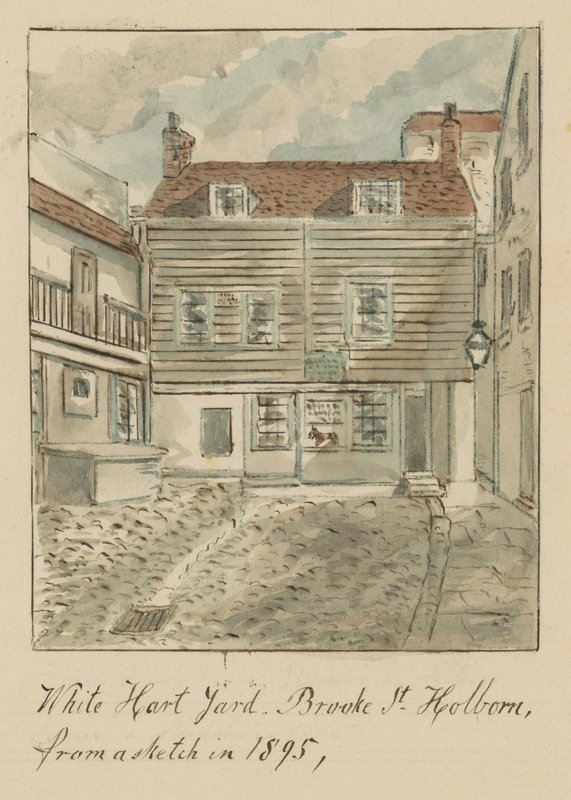White Hard Yard, Brooke Street, Holborn, Londres, d