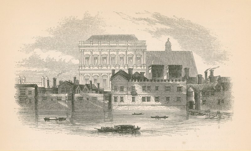 Whitehall depuis la Tamise - English School