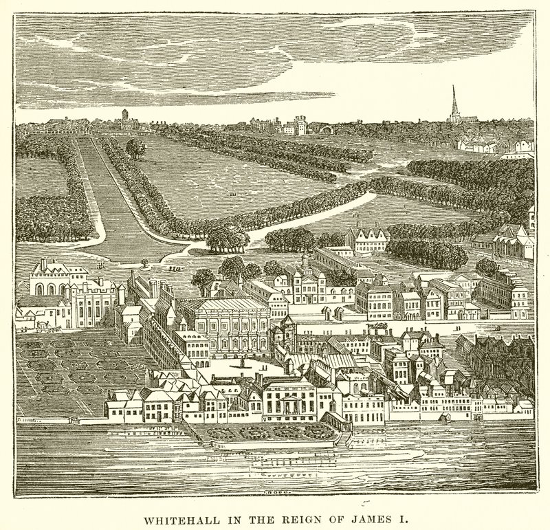 Whitehall sous le règne de Jacques I - English School