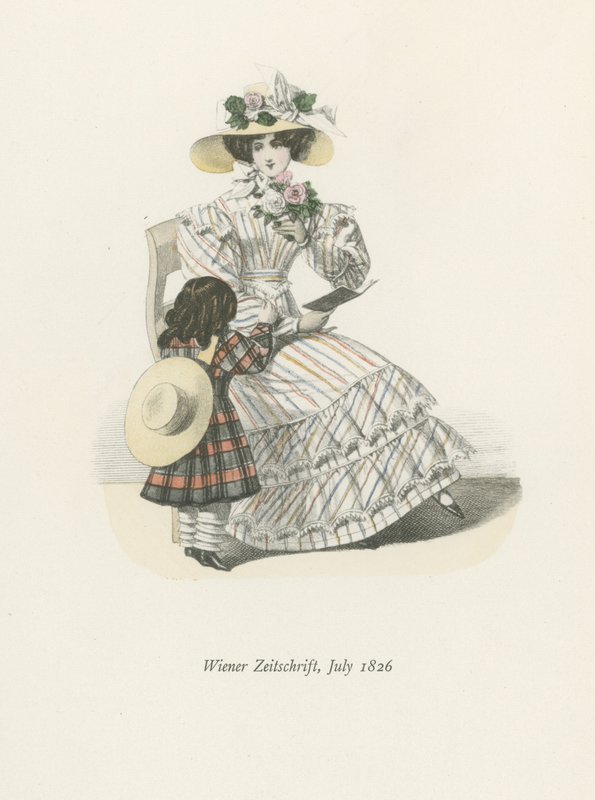 Wiener Zeitschrift, juillet 1826 - English School