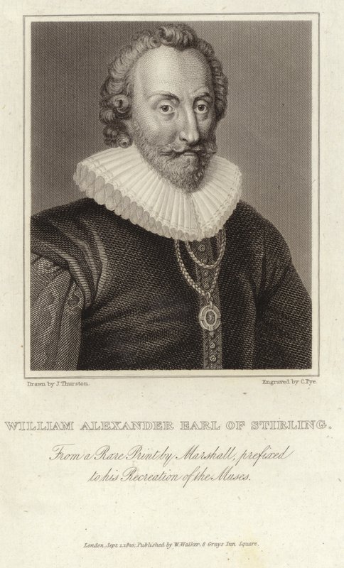 William Alexander, 1er comte de Stirling (c 1570 ? 12 septembre 1640) - English School