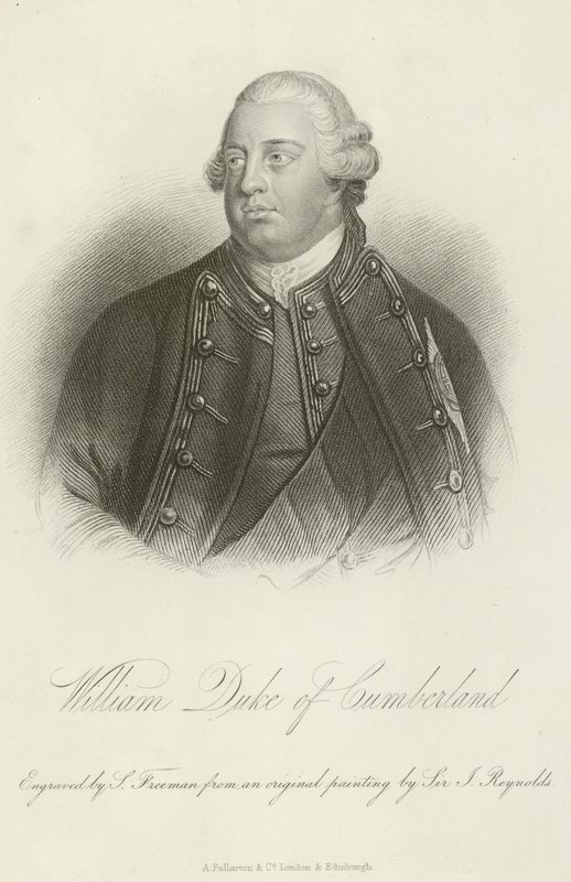 William, Duc de Cumberland - English School