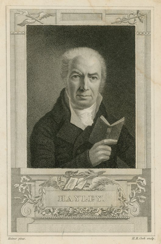 William Hayley, écrivain anglais - English School