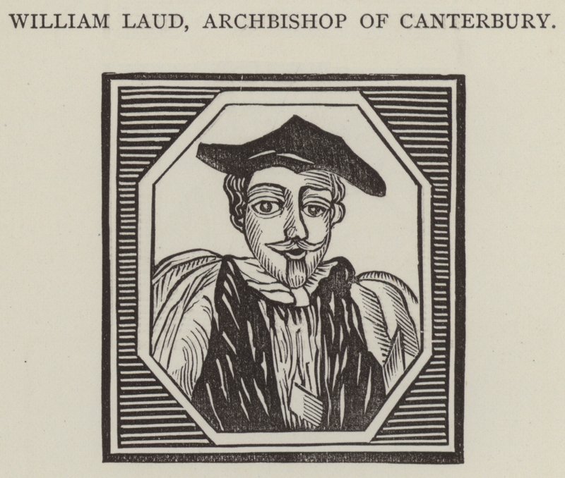 William Laud, archevêque de Canterbury (gravure) - English School