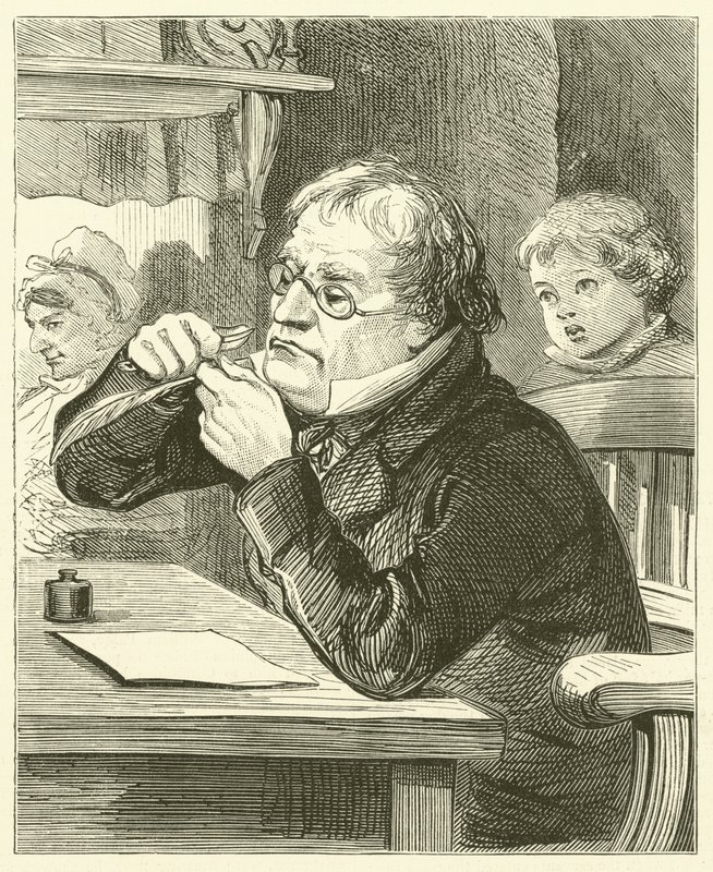 William Lilly (gravure) - English School