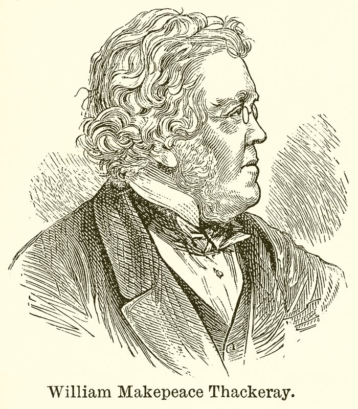William Makepeace Thackeray - English School