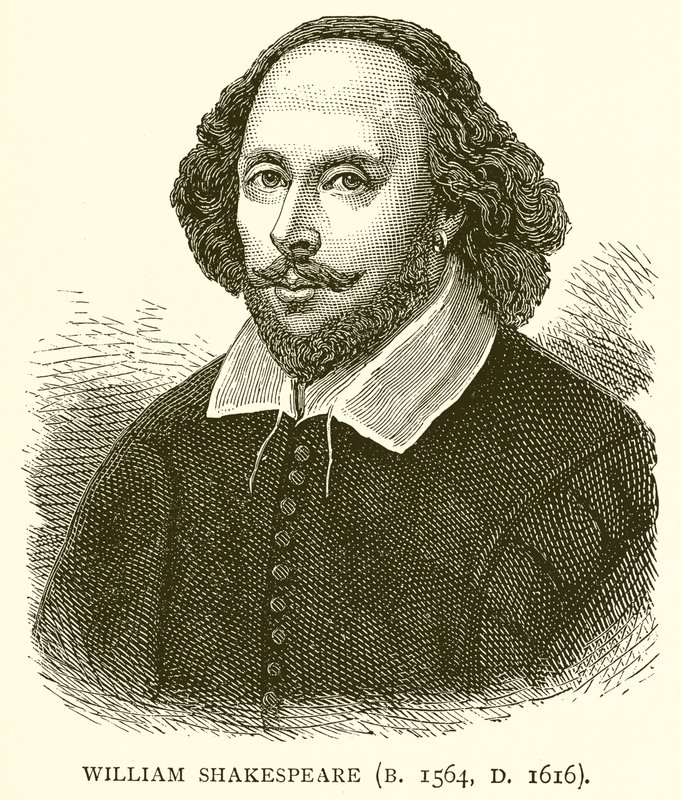 William Shakespeare (Né en 1564, Décédé en 1616) - English School