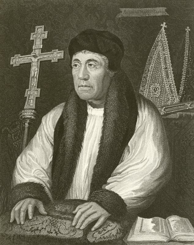 William Warham, archevêque de Canterbury - English School