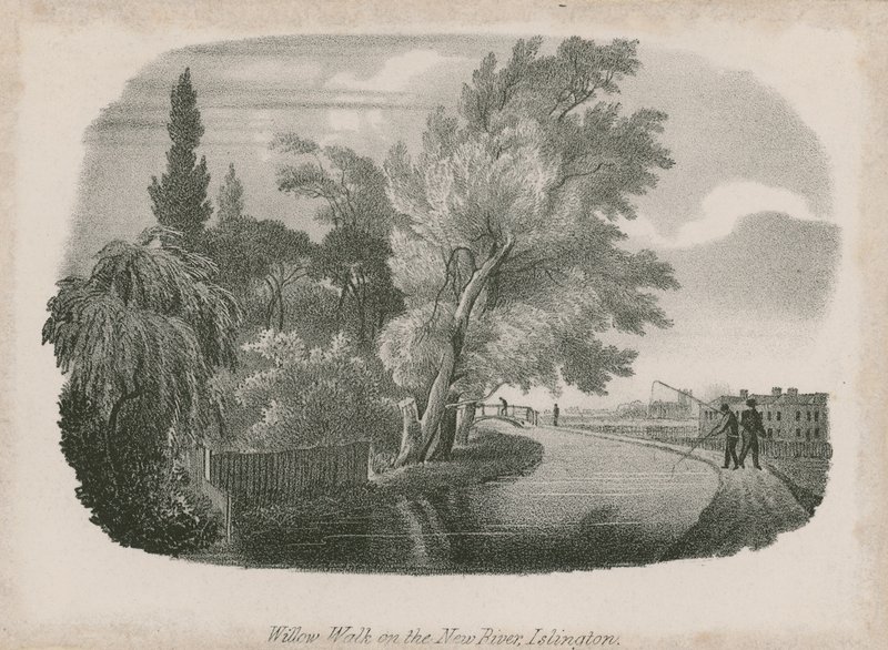 Willow Walk sur la New River, Islington, Londres - English School