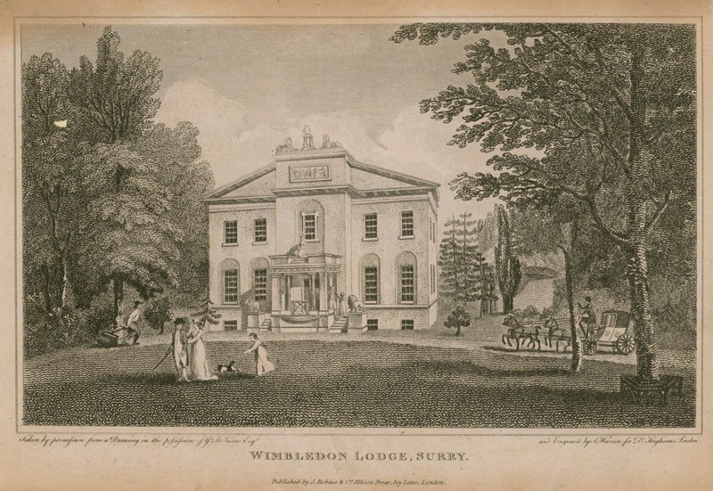 Lodge de Wimbledon, Surrey - English School