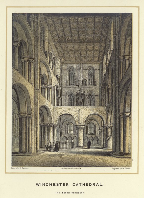 Cathédrale de Winchester, transept nord - English School