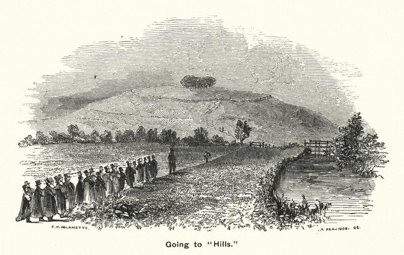 Winchester College : Aller à "Hills" - English School